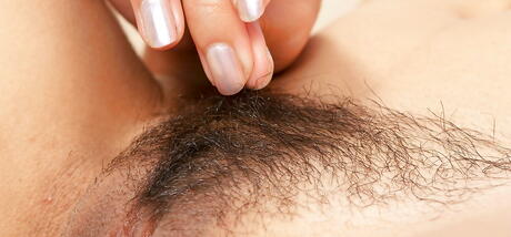 Rangy latina cutie Ayana Haze in fancy skirt exhibits tiny tits and toys her cunt 